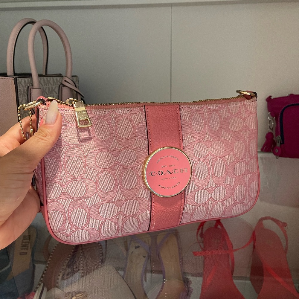 Pink Coach purse